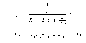 RCL回路の式