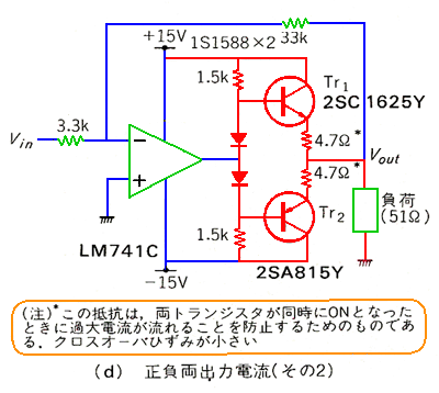 トランジスタによる電流ブースタ(4)