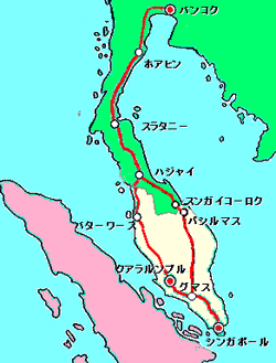 マレー半島地図